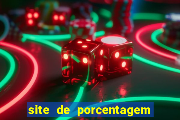 site de porcentagem slots pg